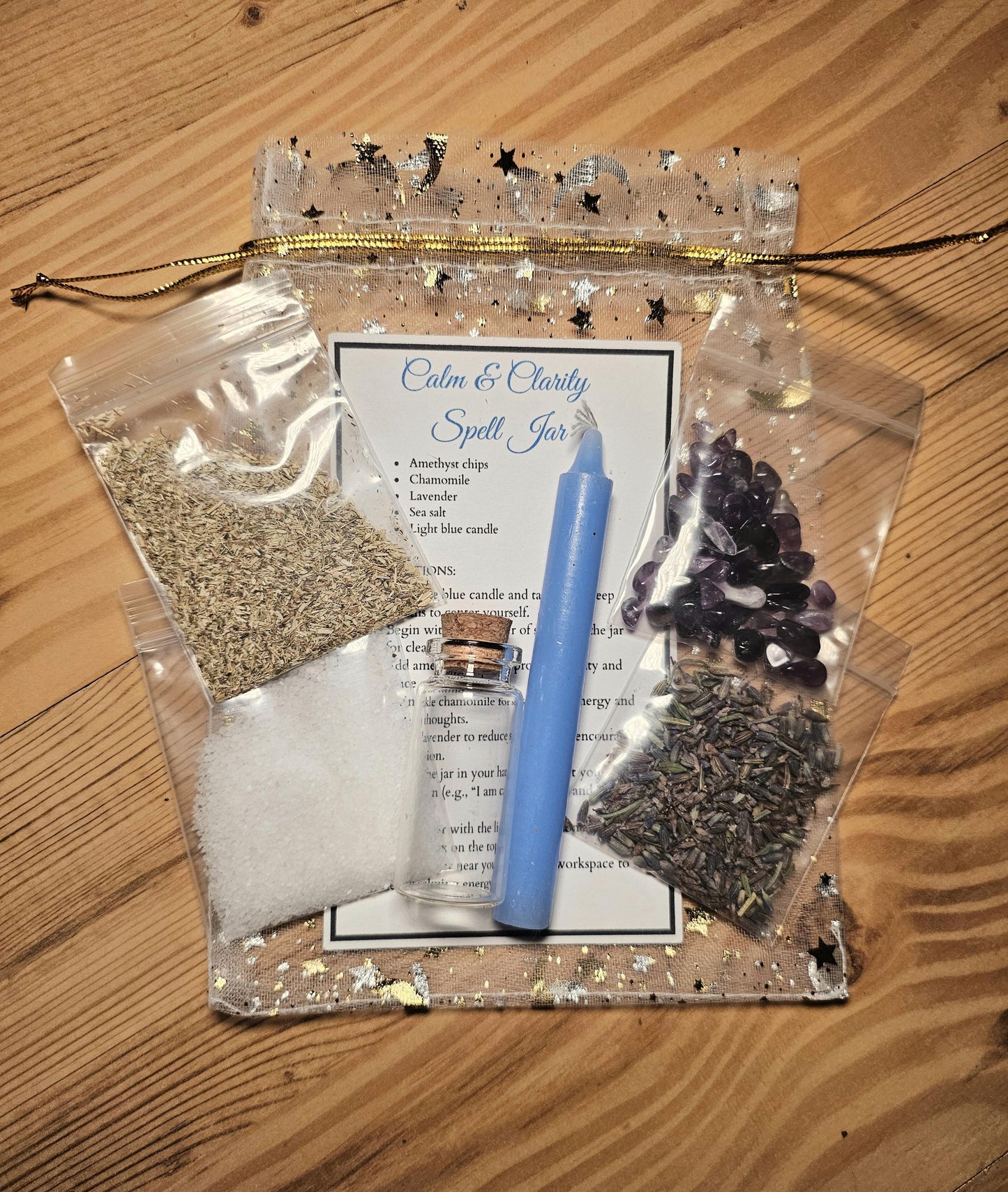 Calm & Clarity Spell Jar Kit