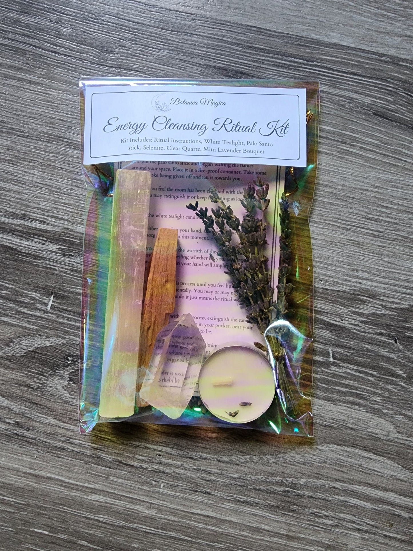 Energy Cleansing Ritual Kit