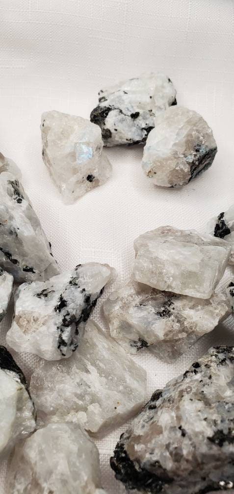 Rainbow Moonstone (Rough) Crystal