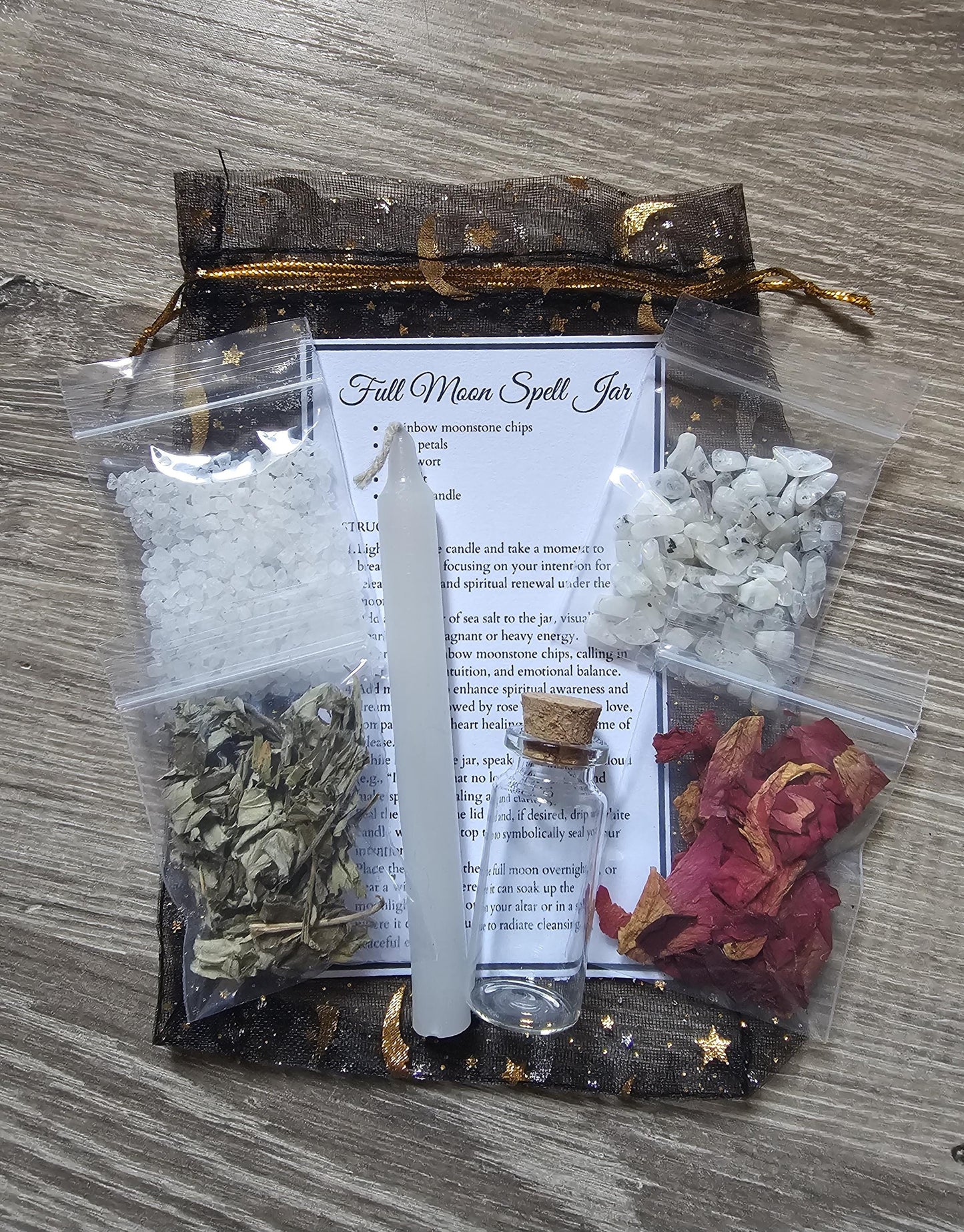 Full Moon Spell Jar Kit