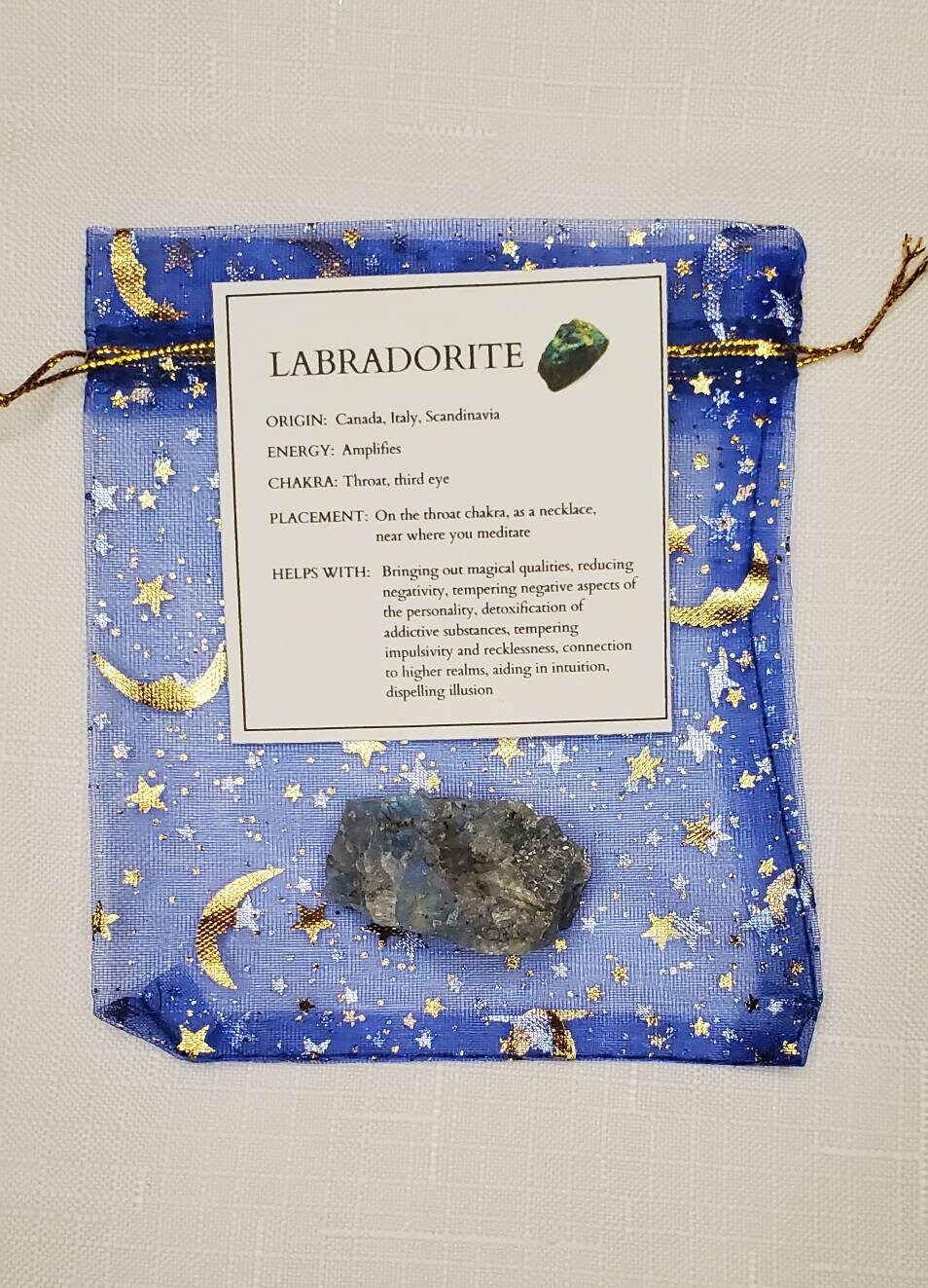 Labradorite (Rough) Crystal