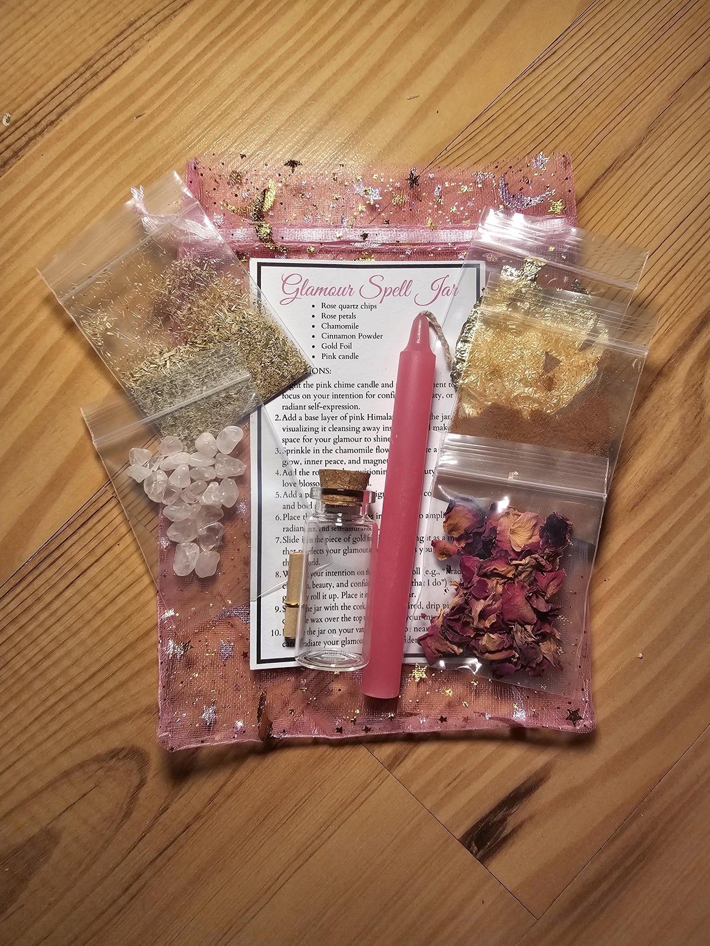 Glamour Spell Jar Kit