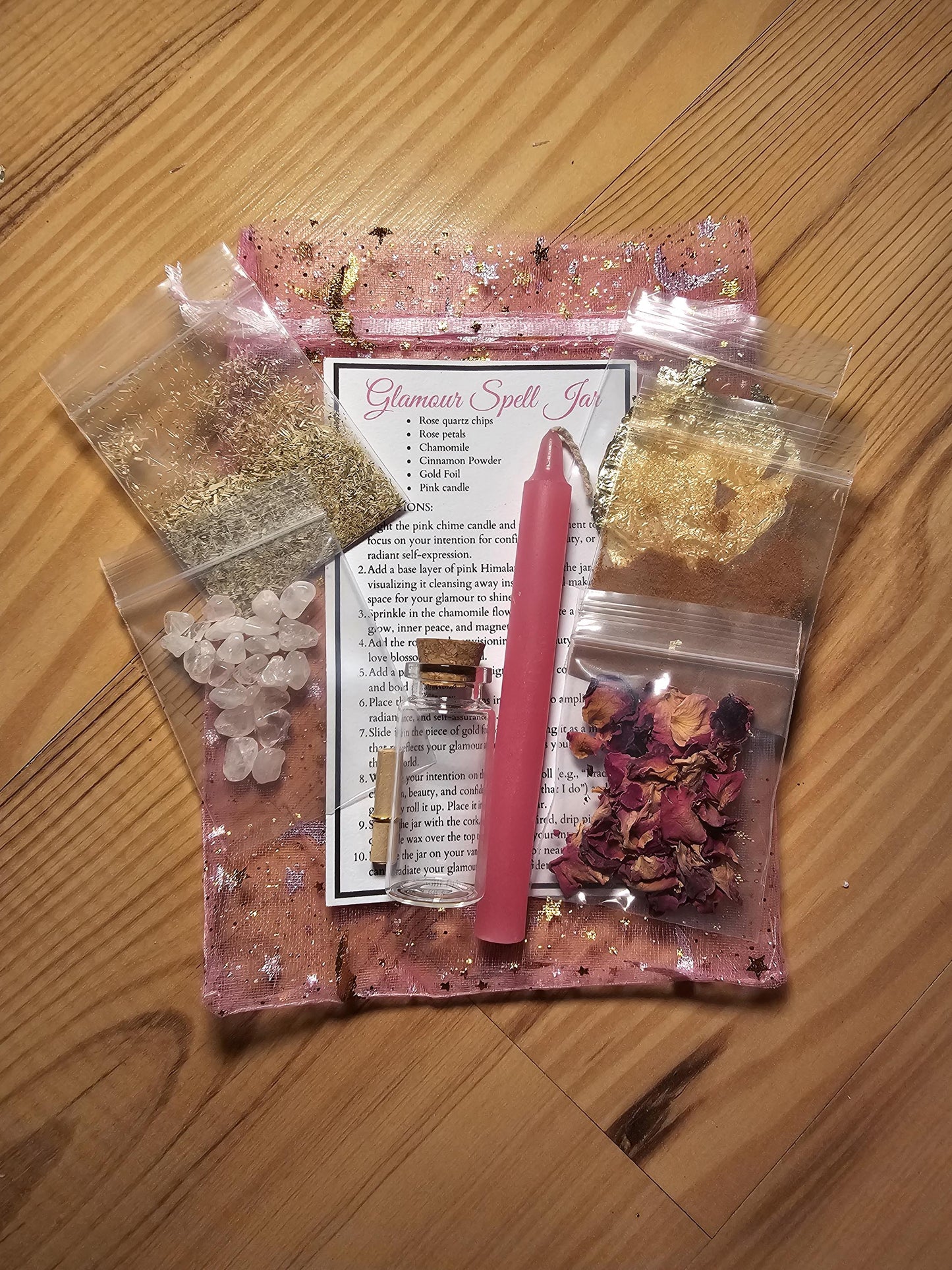 Glamour Spell Jar Kit