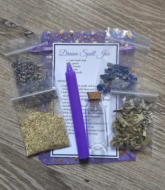 Dream Spell Jar Kit