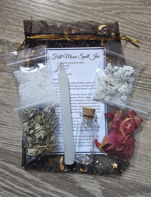 Full Moon Spell Jar Kit