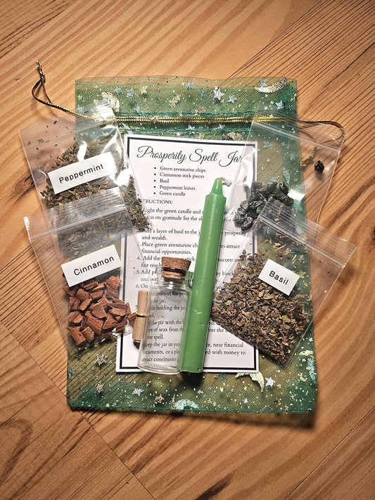Prosperity Spell Jar Kit