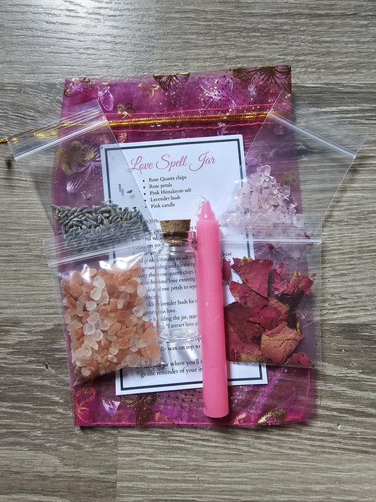 Love Spell Jar Kit