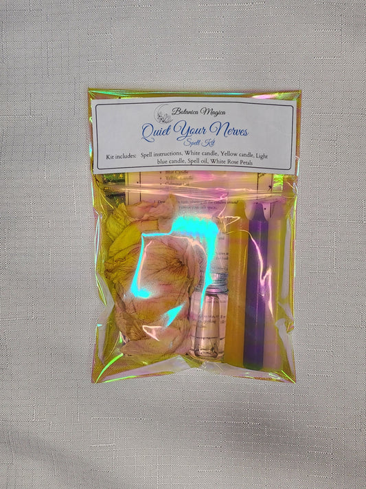 Quiet Your Nerves Spell Kit