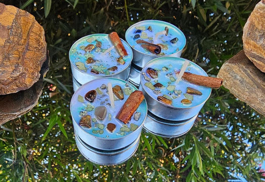 Money Magic Intention Tealight Candles
