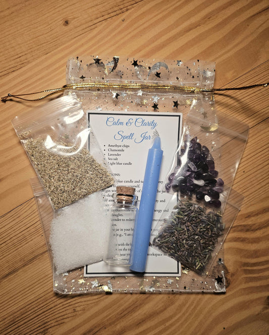 Calm & Clarity Spell Jar Kit