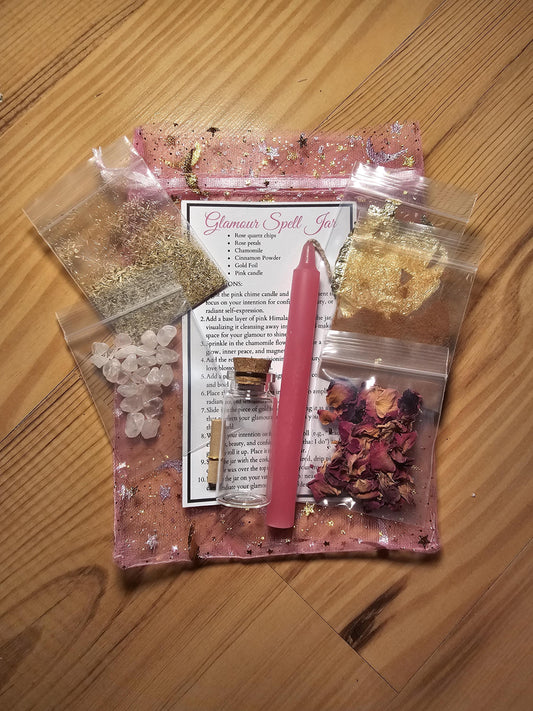Glamour Spell Jar Kit